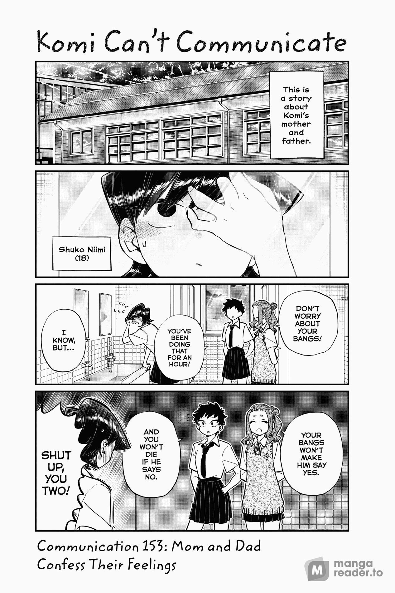 Komi Can’t Communicate, Chapter 153 image 1